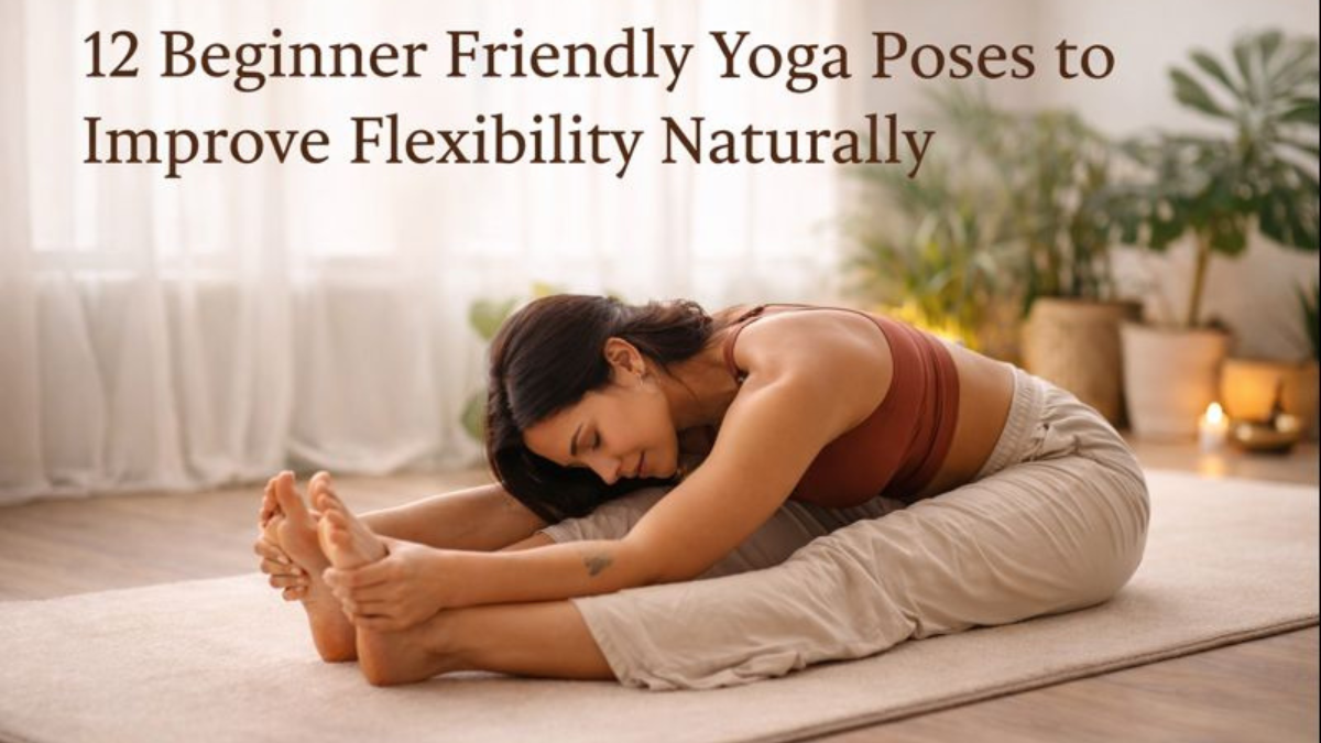 12 Beginner Friendly Yoga Poses to Improve Flexibility Naturally